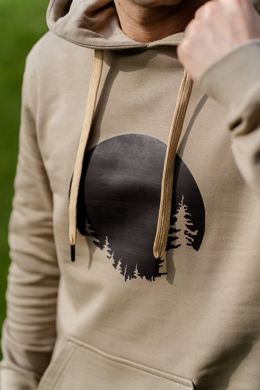 Relaxed Printed Hoodie