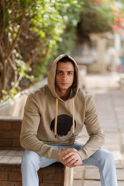 Relaxed Printed Hoodie