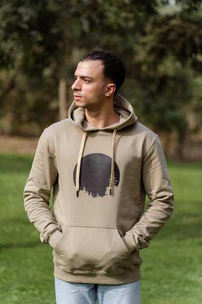 Relaxed Printed Hoodie